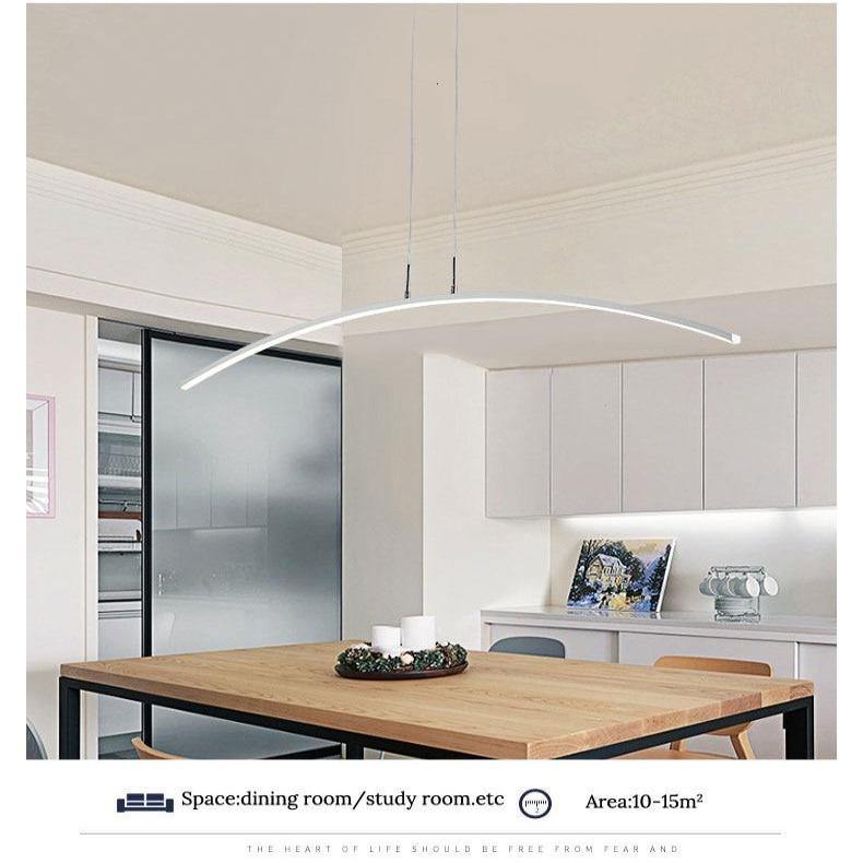 Scandinavian Arc Hanging Chandelier | Petprovac