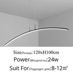 Scandinavian Arc Hanging Chandelier | Petprovac