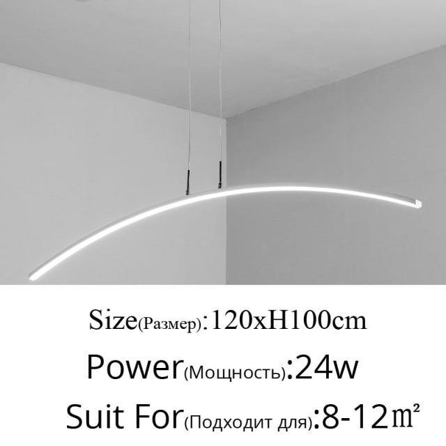 Scandinavian Arc Hanging Chandelier | Petprovac