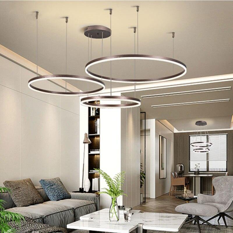 LuxeGlow | Lustre Infini Élégant Rond Moderne | Petprovac