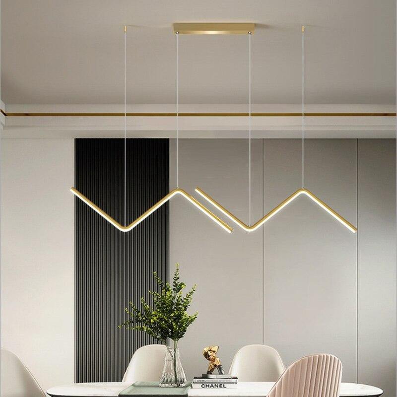 Geometric Triangle LED Pendant Lights | Petprovac