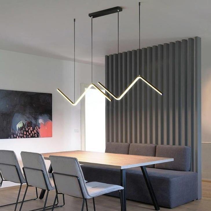 Geometric Triangle LED Pendant Lights | Petprovac
