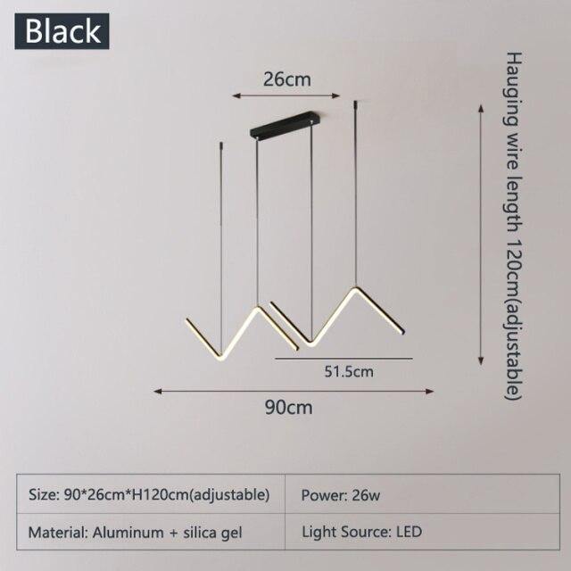 Geometric Triangle LED Pendant Lights | Petprovac