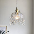 Antique Style Crystal and Glass Stone Pendant Chandelier | Petprovac