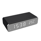 AstraLume ClockCharge Çift Fonksiyonlu Alarm Saati ve Kablosuz Şarj Cihazı