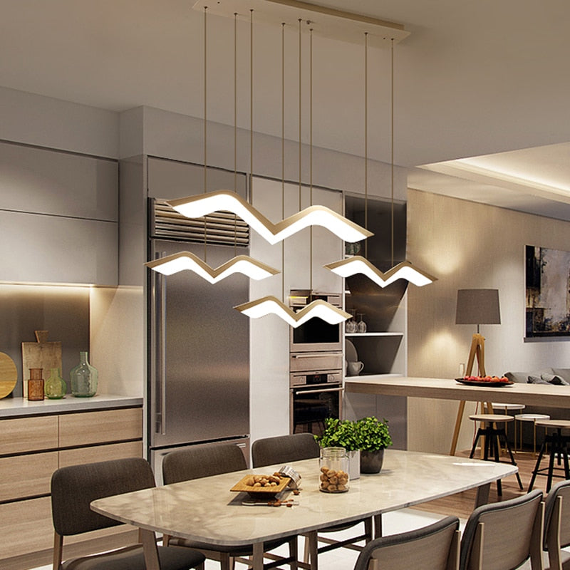 Coastal Flock | LED Pendant Light | Petprovac