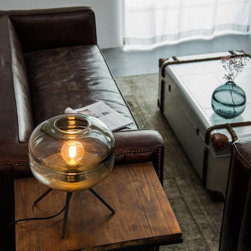 Calen | Glass Dome Table Lamp | Petprovac