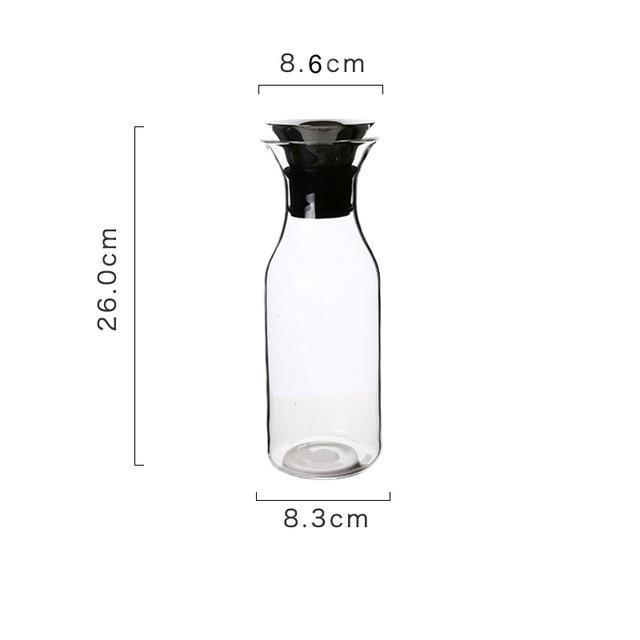 Bouteille d'eau en verre borosilicaté Kirrea | Petprovac