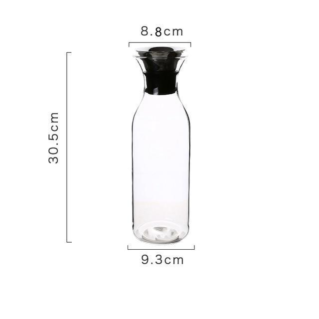 Bouteille d'eau en verre borosilicaté Kirrea | Petprovac