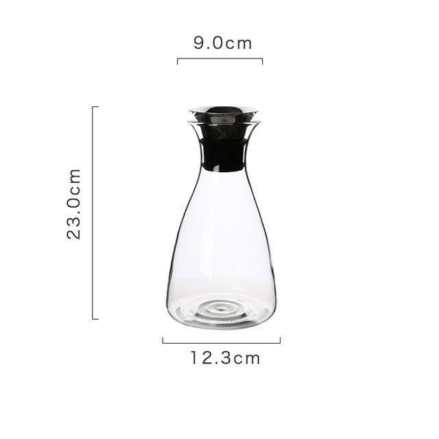 Bouteille d'eau en verre borosilicaté Kirrea | Petprovac