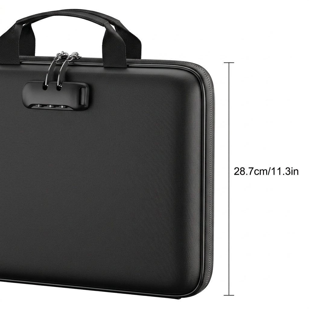 Fireproof & Waterproof Document Organizer – Grab-and-Go Emergency File Case