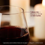 Unbreakable Wine Glasses - the look and feel of real crystal
