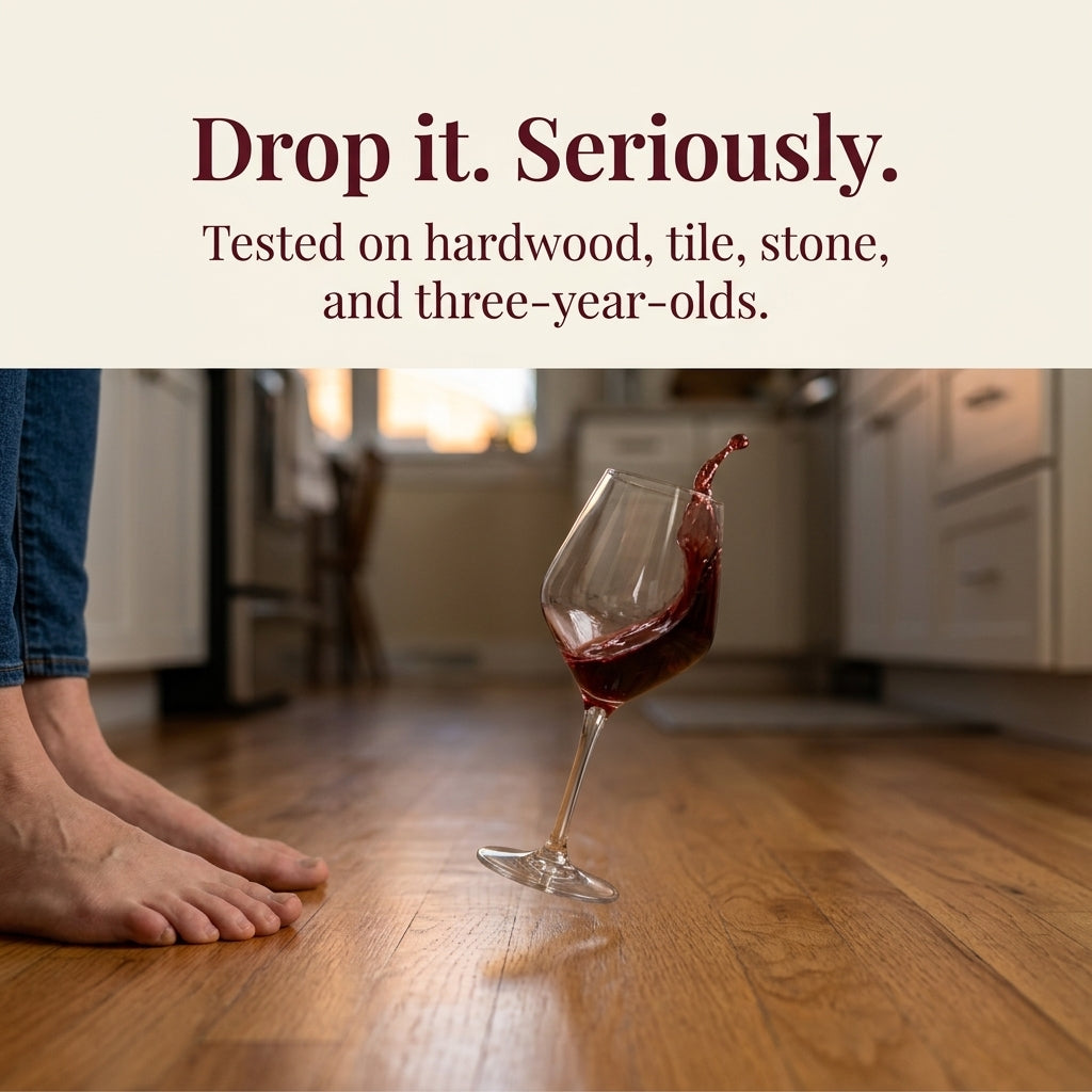 Unbreakable Wine Glasses - the look and feel of real crystal