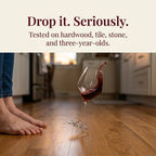 Unbreakable Wine Glasses - the look and feel of real crystal