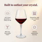Unbreakable Wine Glasses - the look and feel of real crystal