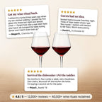 Unbreakable Wine Glasses - the look and feel of real crystal