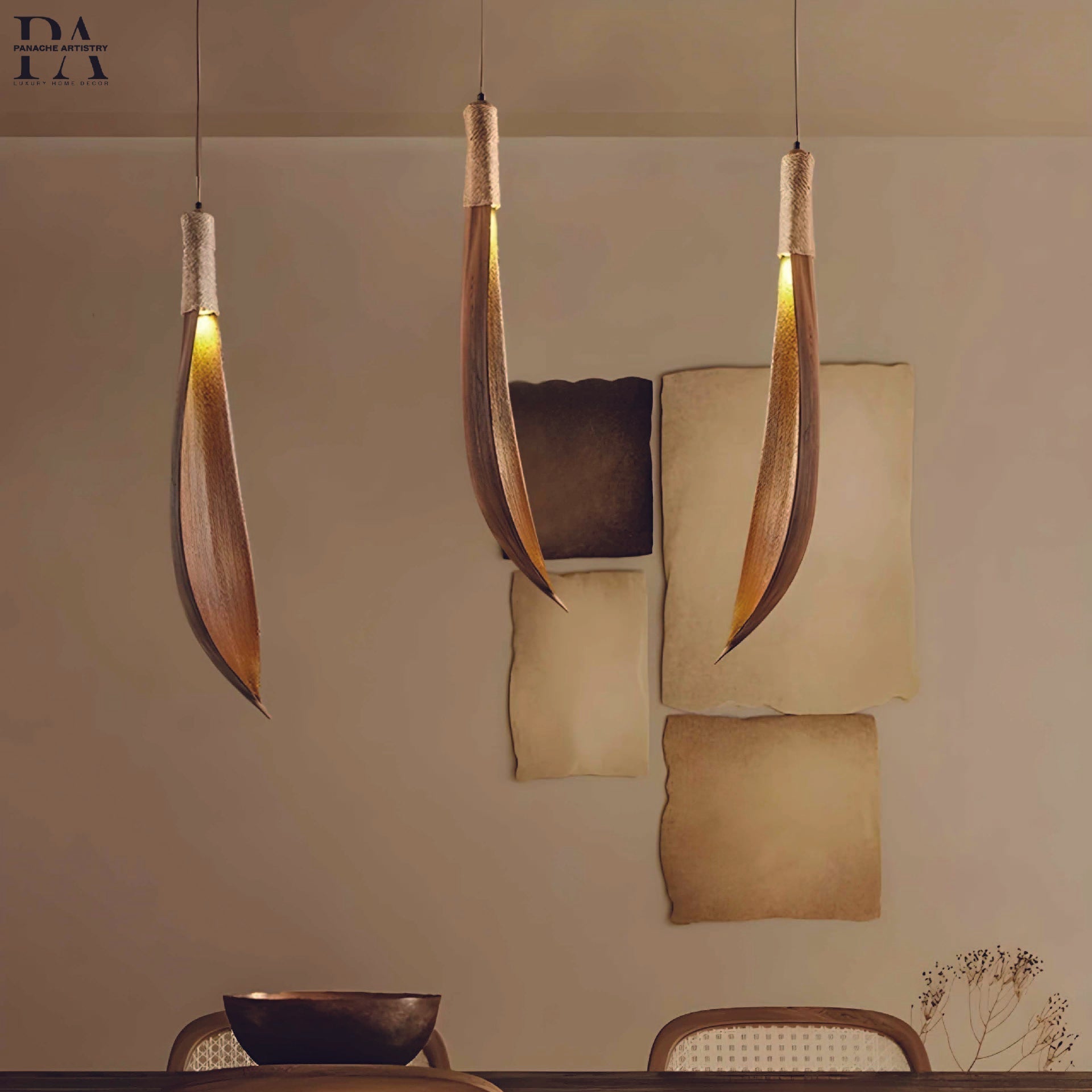 SylvaGlow Leaf Pendant Light | Petprovac