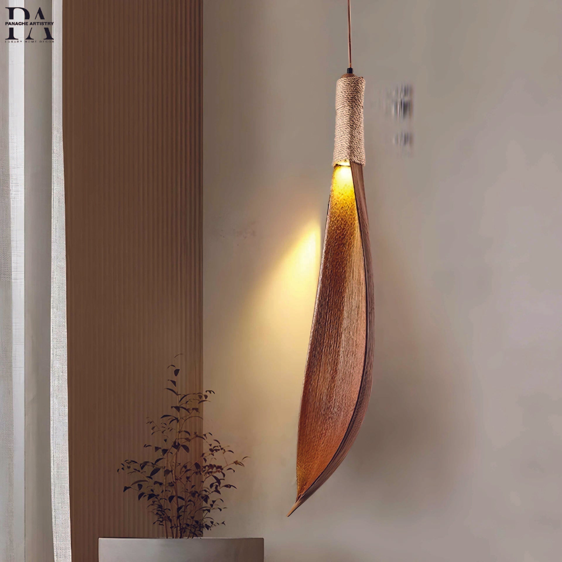 SylvaGlow Leaf Pendant Light | Petprovac