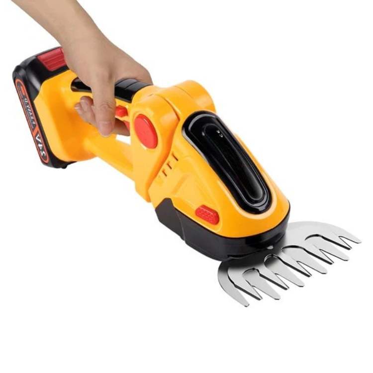 VerdePro Trådløs Ergonomisk 2-i-1 Hæk- og Buskrydder
