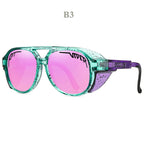 RiderShield UV400 TAC Motorrad-Sonnenbrille winddicht