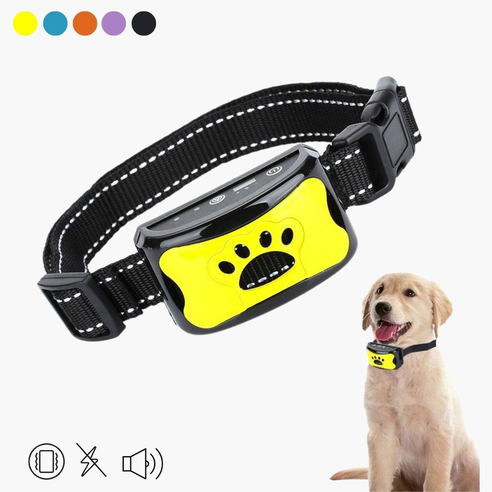 AstraPaw Human Avskräckande Halsband mot Skällande med Ljudavskräckare och Mjuk Vibration
