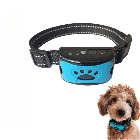 AstraPaw Human Avskräckande Halsband mot Skällande med Ljudavskräckare och Mjuk Vibration
