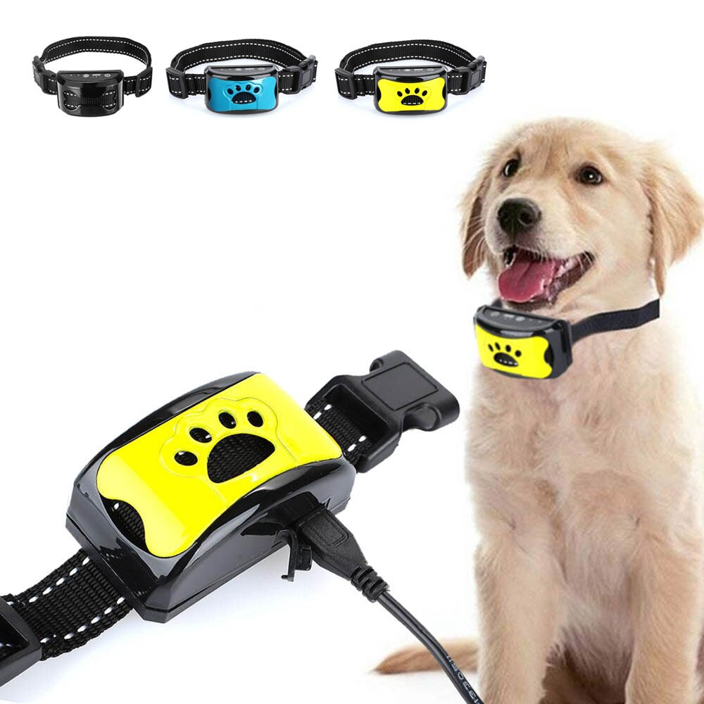 PUP Band No Shock Anti Bark Collar Humane Bark Control For Dogs