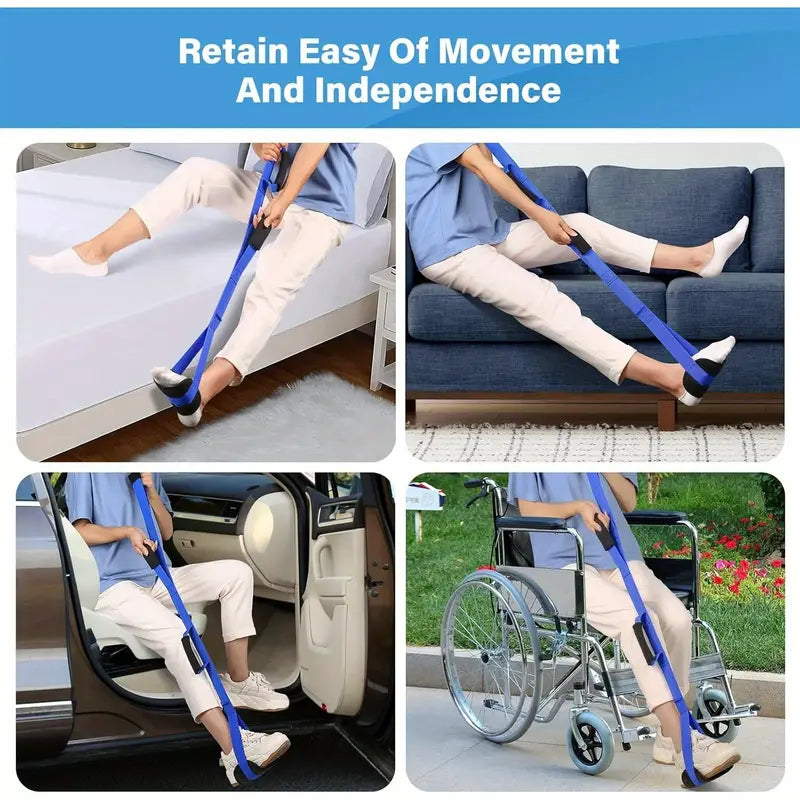 LegLift Easy Leg Lifting Strap For Seniors And Caregivers