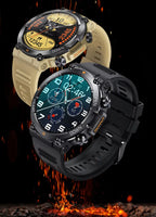 FortisX タイタン タクティカル スマートウォッチ 長持ちバッテリー付き