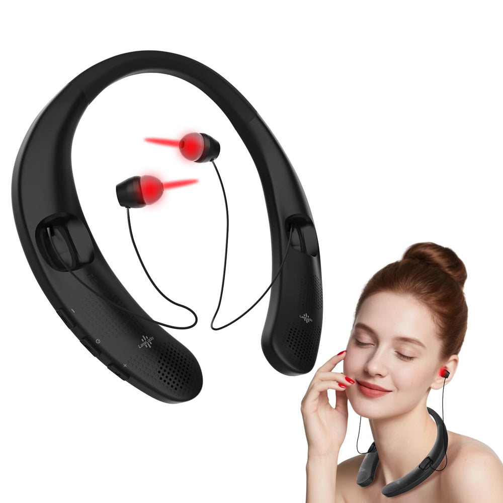 Portable 650nm Red Light Ear and Nose Wellness Device for Daily Personal Care