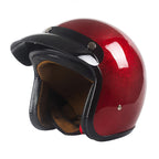 Casco Retro Cruiser Aperto con Comfort Leggero per Piloti