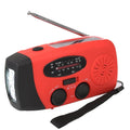Radio à manivelle manuelle solaire LifeSaver et batterie de secours pour l'extérieur
