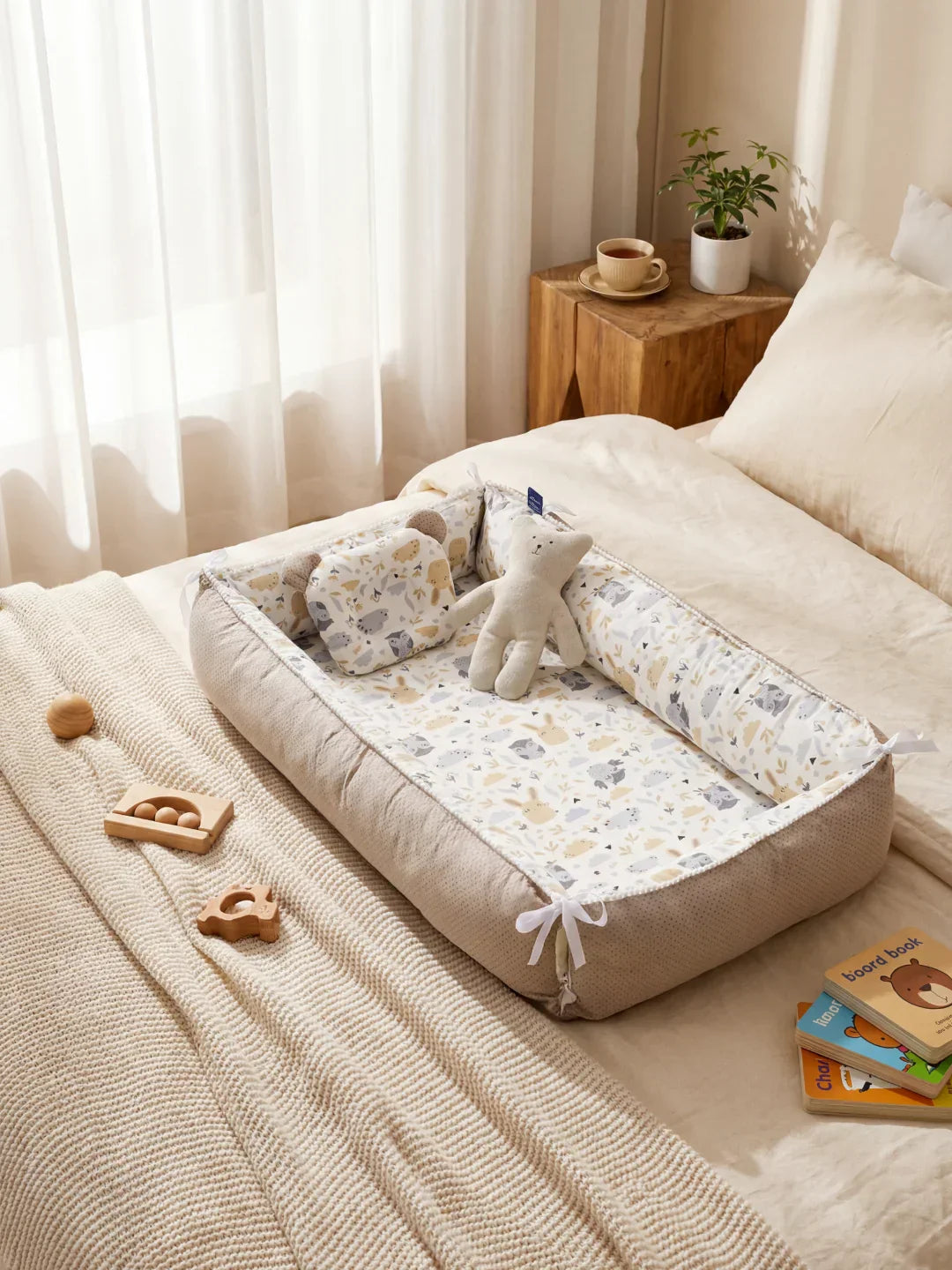 Évinel Cozy Bed Reducer For Baby Crib And Nursery Use