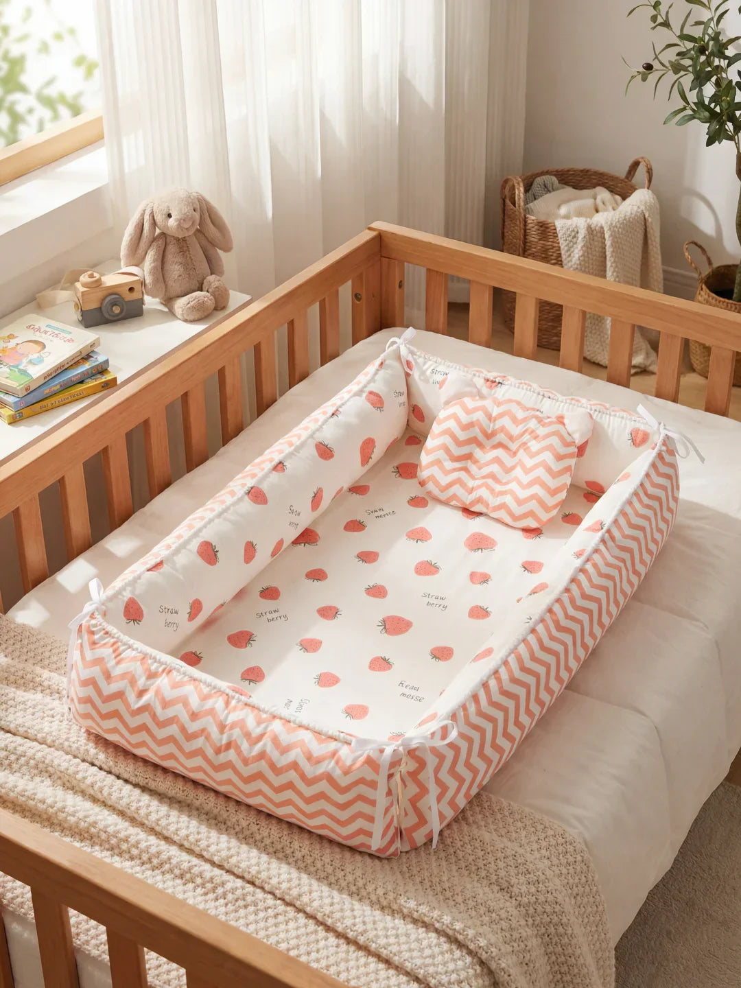 Évinel Cozy Bed Reducer For Baby Crib And Nursery Use