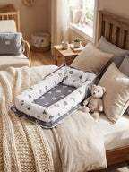 Cocon Nomade Baby Bed Reducer With Padded Cocoon And Carry Bag