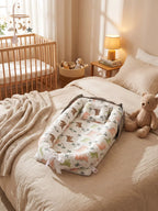 Cocon Nomade Baby Bed Reducer With Padded Cocoon And Carry Bag