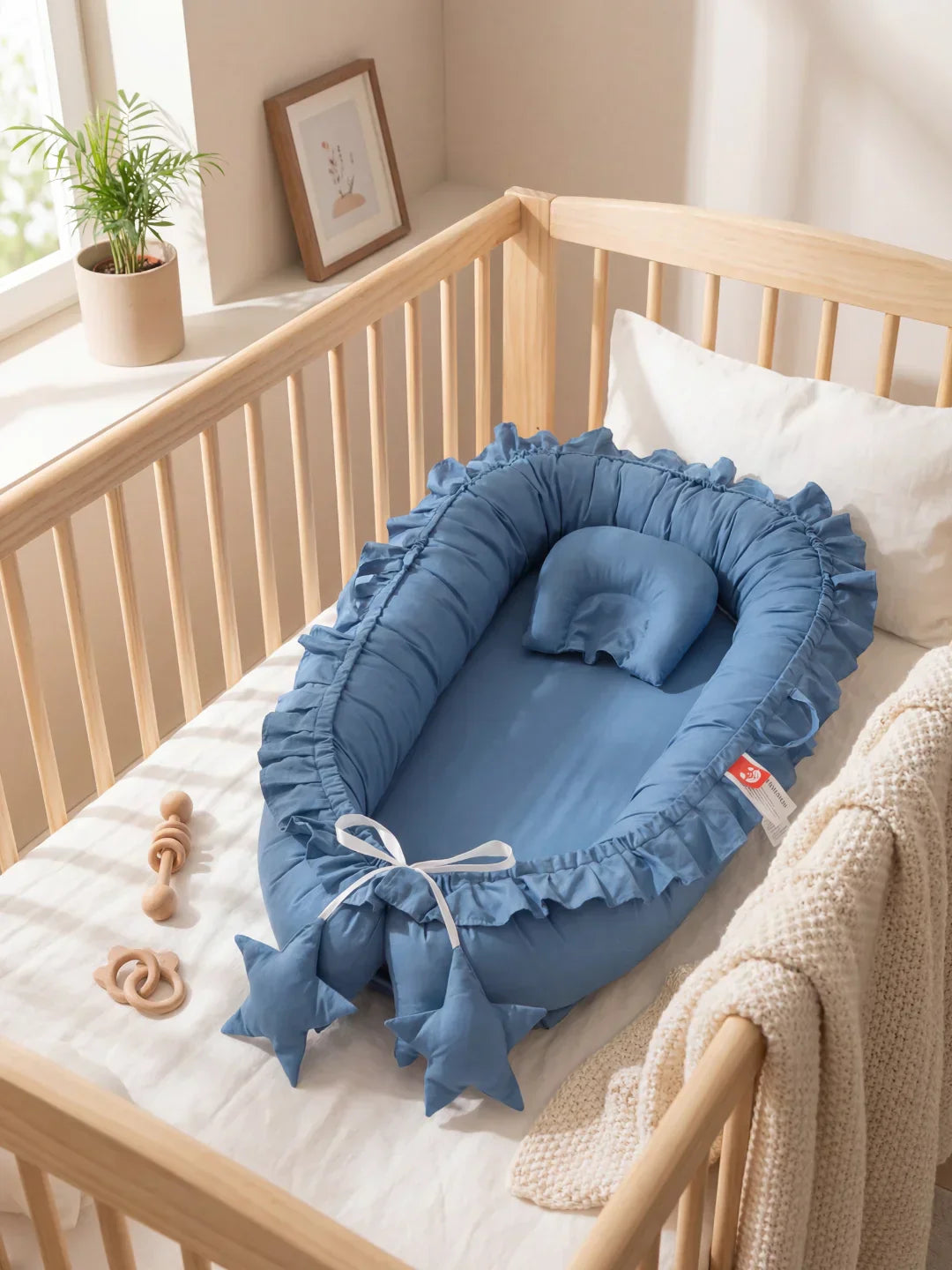 Cocoon Ergonomic Baby Bed Reducer For Cozy Sleep Crib