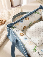 Animal Softness Baby Bed Bumper Cozy Sleep Guard For Peaceful Nights