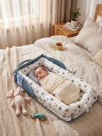 Animal Softness Baby Bed Bumper Cozy Sleep Guard For Peaceful Nights