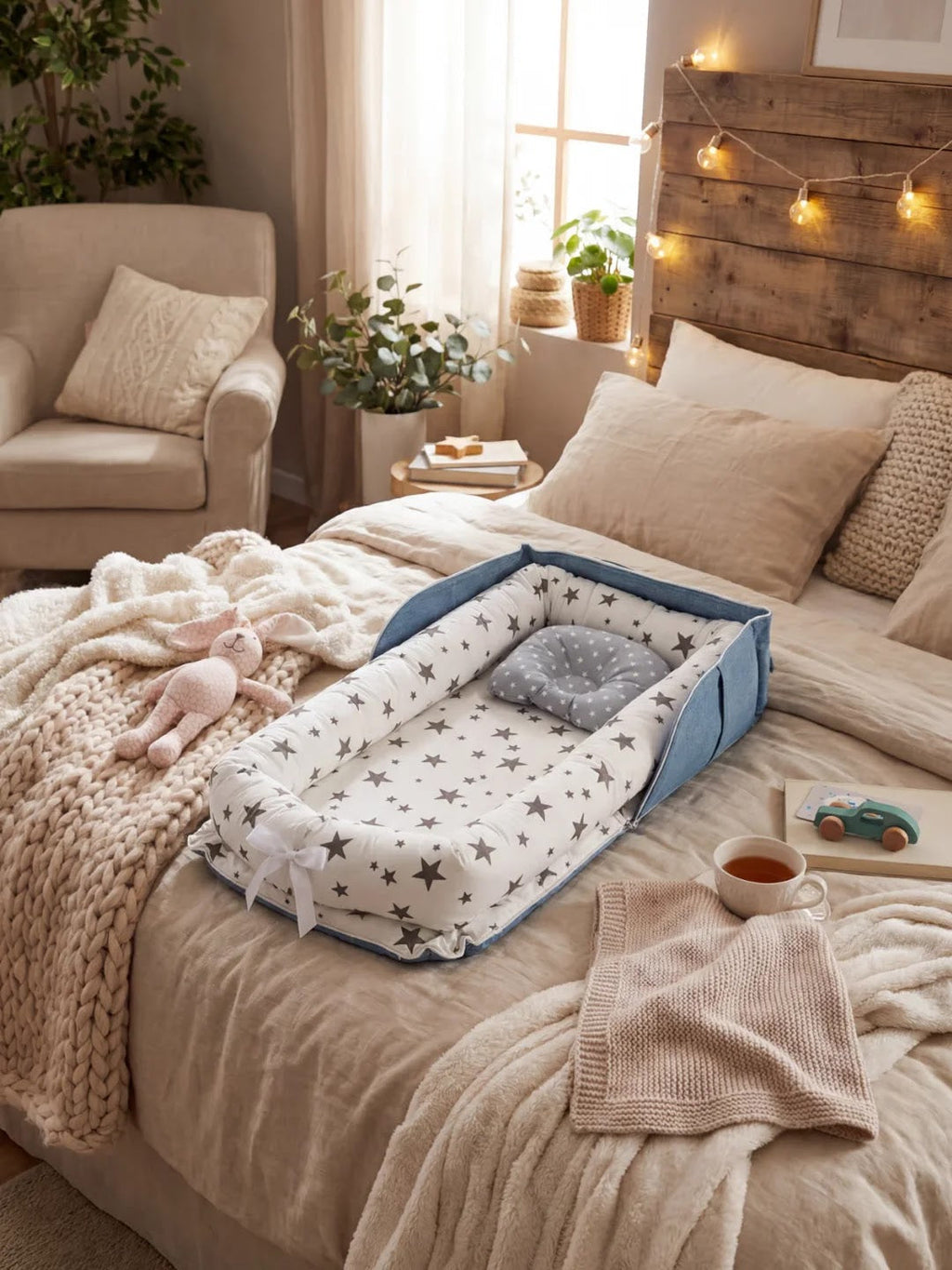Animal Softness Baby Bed Bumper Cozy Sleep Guard For Peaceful Nights