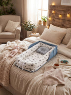 Animal Softness Baby Bed Bumper Cozy Sleep Guard For Peaceful Nights
