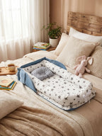 Animal Softness Baby Bed Bumper Cozy Sleep Guard For Peaceful Nights