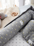 Animal Softness Baby Bed Bumper Cozy Sleep Guard For Peaceful Nights