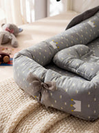 Animal Softness Baby Bed Bumper Cozy Sleep Guard For Peaceful Nights