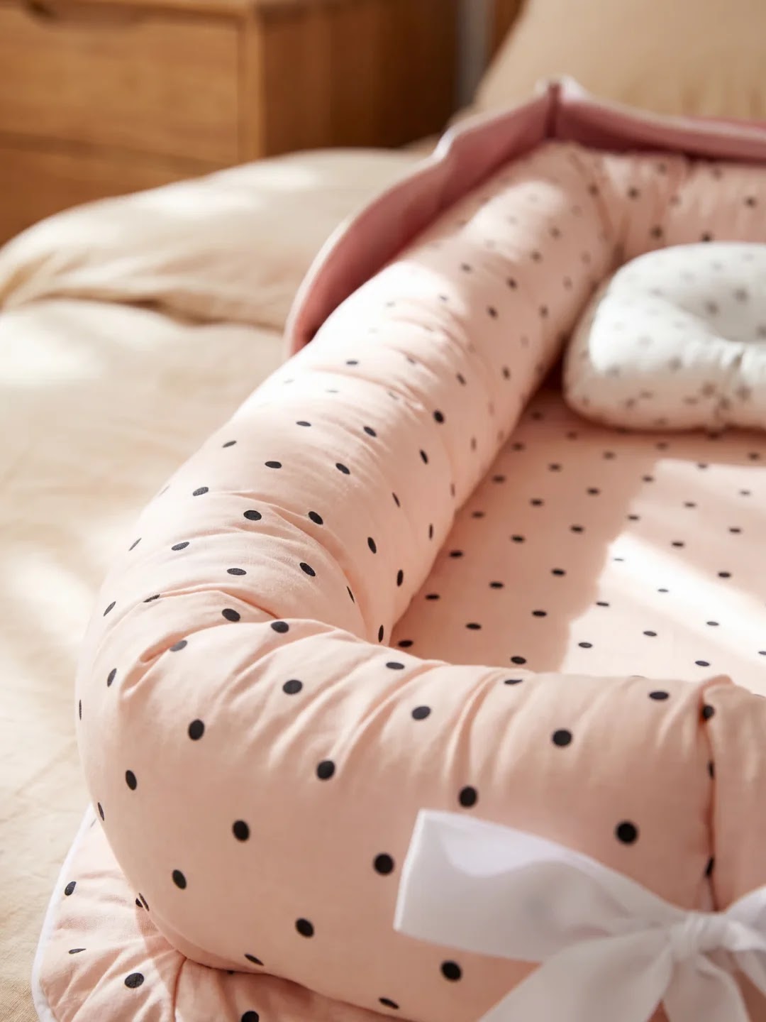 Animal Softness Baby Bed Bumper Cozy Sleep Guard For Peaceful Nights