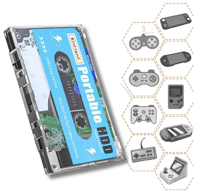 Konsol Permainan Retro Nova Vault Dengan 110,000 Permainan Klasik Dari 80 Emulator