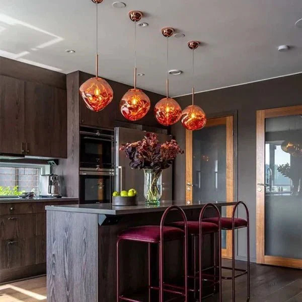 LumaMelt Elegant hengelampe moderne takarmatur