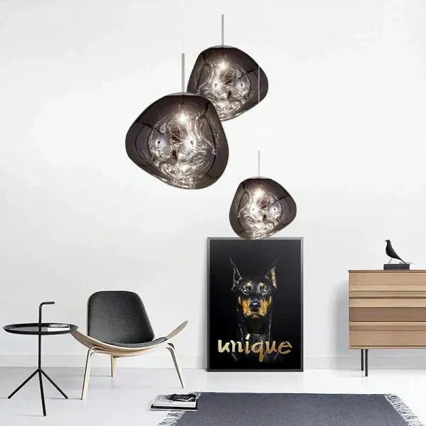LumaMelt Elegant hengelampe moderne takarmatur