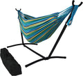 Amaca per Due con Supporto in Tela Premium per Relax all'Aperto
