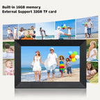 Cornice fotografica WiFi da 10,1 pollici con display touch 1080p per famiglie